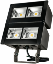 Night Falcon Large LED Floodlight, 252W, 4000K, 6x6 Trunnion Mount