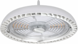 LED Round High Bay, 5 Color Selectable CCT 3000/3500/4000/5000/6500K, Selectable Lumen/Power, 120-347V