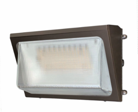 Medium LED Wall Pack 59W, 7535 Lumens, 15.94 Inch Length, 12.01 Inch Width
