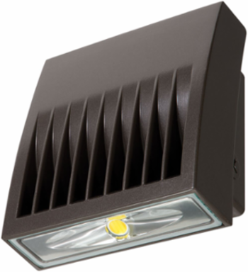 Crosstour LED Wall Pack, 26W, 4.2 Inch x 6.2 Inch x 7.5 Inch, 5000K, 347V
