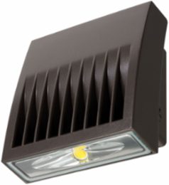 Crosstour LED Wall Pack, 38W, 5000K, Full Cutoff, 4.501 Inch Length