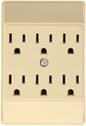 Six Outlet Tap