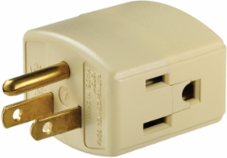 Three Outlet Cube Tap