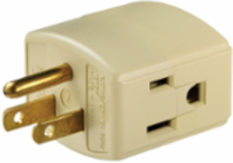 Three Outlet Cube Tap