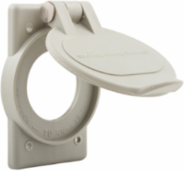 Eaton nylon receptacle cover