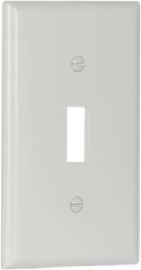 Eaton thermoset toggle switch wallplate