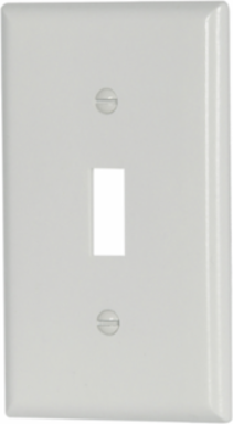 Eaton thermoset toggle switch wallplate