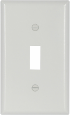 Eaton thermoset toggle switch wallplate