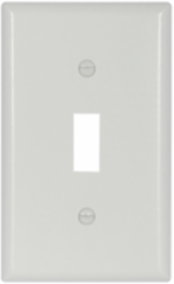Eaton thermoset toggle switch wallplate