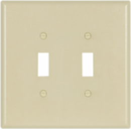 Eaton thermoset toggle switch wallplate