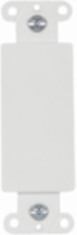 ADAPTOR DECORATOR BLANK WH