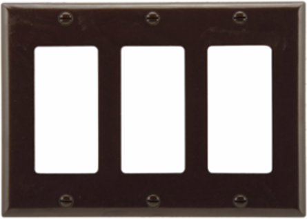 Eaton thermoset decorator wallplate