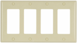 Eaton thermoset decorator wallplate