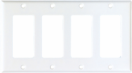 Eaton thermoset decorator wallplate
