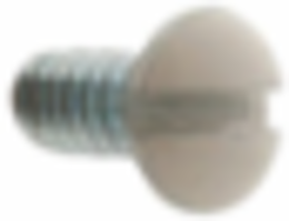 Eaton polycarbonate wallplate screws — Certifications: cULus Listed CSA Certified UL Listed, Color: White, Material: Metal