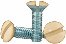 Eaton polycarbonate wallplate screws — Certifications: cULus Listed UL Listed CSA Certified, Color: Ivory, Material: Metal