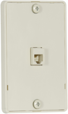 Telephone Jack Wallplate