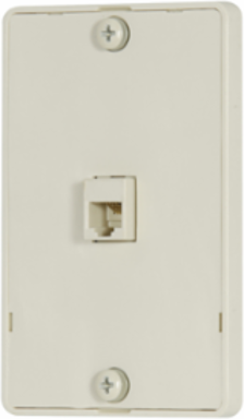 Telephone Jack Wallplate