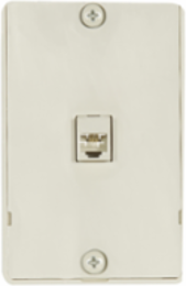 Telephone Jack Wallplate