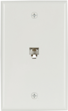 Telephone Jack Wallplate