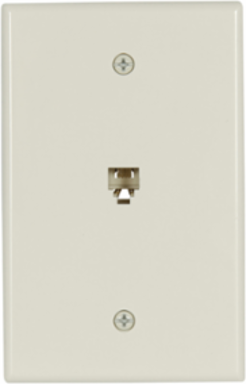 Telephone Jack Wallplate