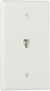Telephone Jack Wallplate