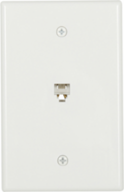 Telephone Jack Wallplate