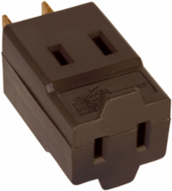 Three Outlet Cube Tap