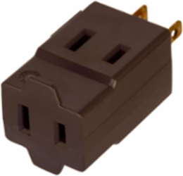 Three Outlet Cube Tap