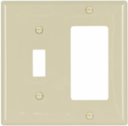 Eaton nylon combination wallplate