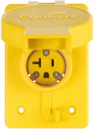 Watertight Single Receptacle