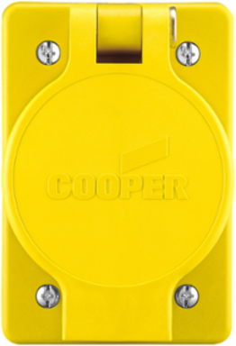 Watertight Single Receptacle