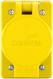 Watertight Single Receptacle