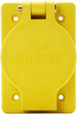 Watertight Single Receptacle