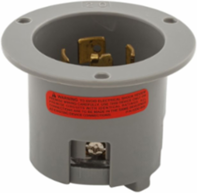 Eaton safety grip locking flanged inlet