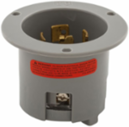 Eaton safety grip locking flanged inlet