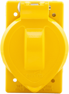Eaton single receptacle cover