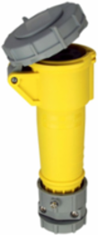 Eaton Arrow Hart pin and sleeve connector — Voltage Rating: 125 V, Amperage Rating: 20A, Allowable Wire Size: #12 - #10 AWG, Number Of Wires: 3 Grounding Three-wire