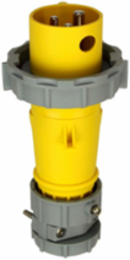 Eaton Arrow Hart pin and sleeve plug — Voltage Rating: 125 V, Amperage Rating: 20A, Number Of Wires: Grounding 3 Three-wire