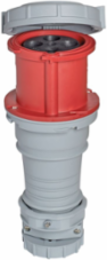 Pin and Sleeve Connector, IEC 60309, 100/125A, 3-Phase 380-415 V, 3-Pole 4-Wire, IP69K