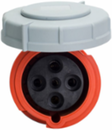 Eaton Arrow Hart pin and sleeve connector — Voltage Rating: 125/250 V, Amperage Rating: 60A, Allowable Wire Size: #8-2 AWG, #10-2 AWG (ground), #12-16 AWG (pilot), Number Of Wires: 4 Grounding