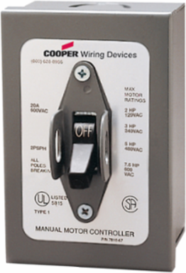 Manual Motor Controller