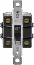 Manual Motor Controller, 60A, 600 V, Two-Pole, Single-Phase, Open, Black