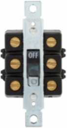 Manual Motor Controller, 60A, 600 V, Three-Pole, Three-Phase, NEMA 1, Gray