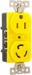 Locking/Straight Blade Receptacle