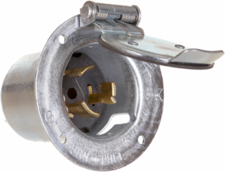 Eaton locking flanged inlet