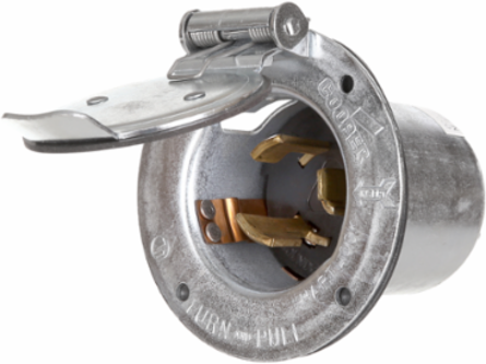 Eaton locking flanged inlet