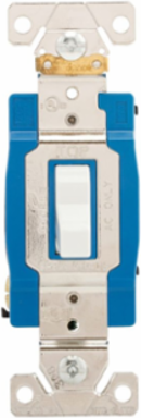Eaton AH1203W Eaton Arrow Hart industrial grade toggle switch — Color: White