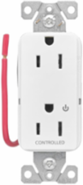 Eaton EZLink modular decorator receptacle (EZTR6262CHW)