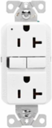 ETN ST GFCI 20A 125V WH